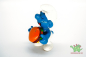 Preview: Schleich Schlumpf mit Hamburger 20158